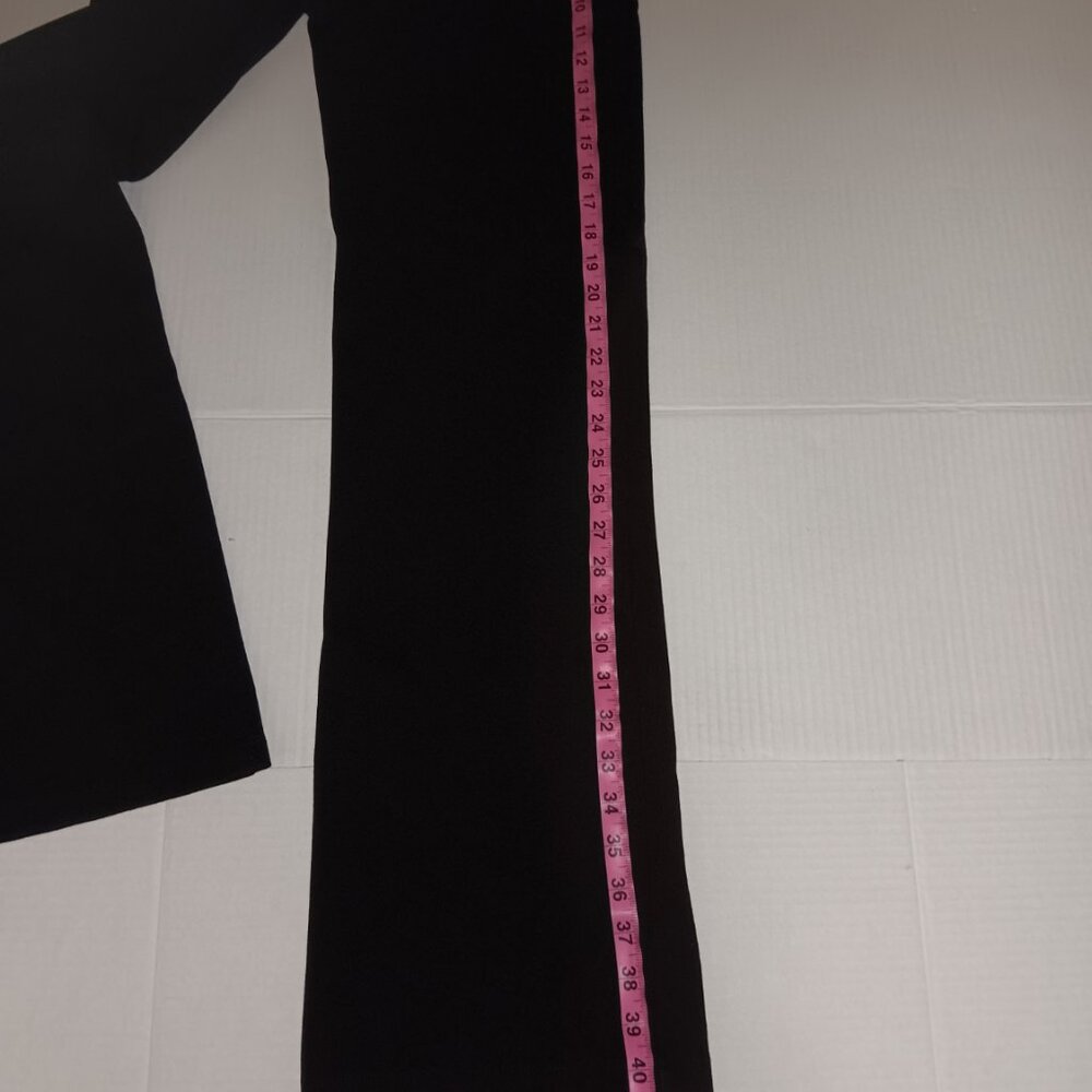 BETABRAND CLASSIC DRESS PANTS YOGA PANTS BOOTCUT BLACK - Picture 7 of 15